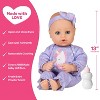 Adora Playtime Baby Doll Unicorn Glitter, 13 inch Soft Doll, Open/Close Eyes, Best Baby Girl Gift for Age 1+ - 4 of 4