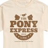 Men's - United States Postal Service - The Pony Express Mail 1860 Short Sleeve Graphic T-Shirt - 2 of 4