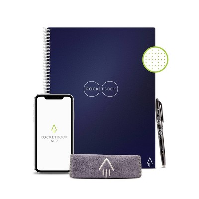 Deluxe Reusable Notebook, Dot Grid Eco-Friendly Journal with 1