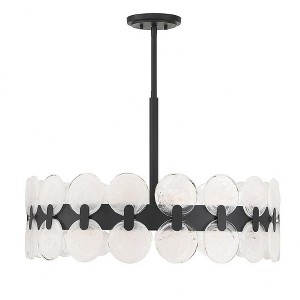 Savoy House Boca 6 - Light Chandelier in  Matte Black - 1 of 4