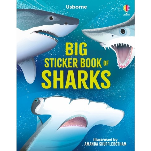 American Crafts Stickerbook Shark