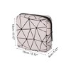 Unique Bargains Portable Lipstick Cosmetic Bag - 2 of 4