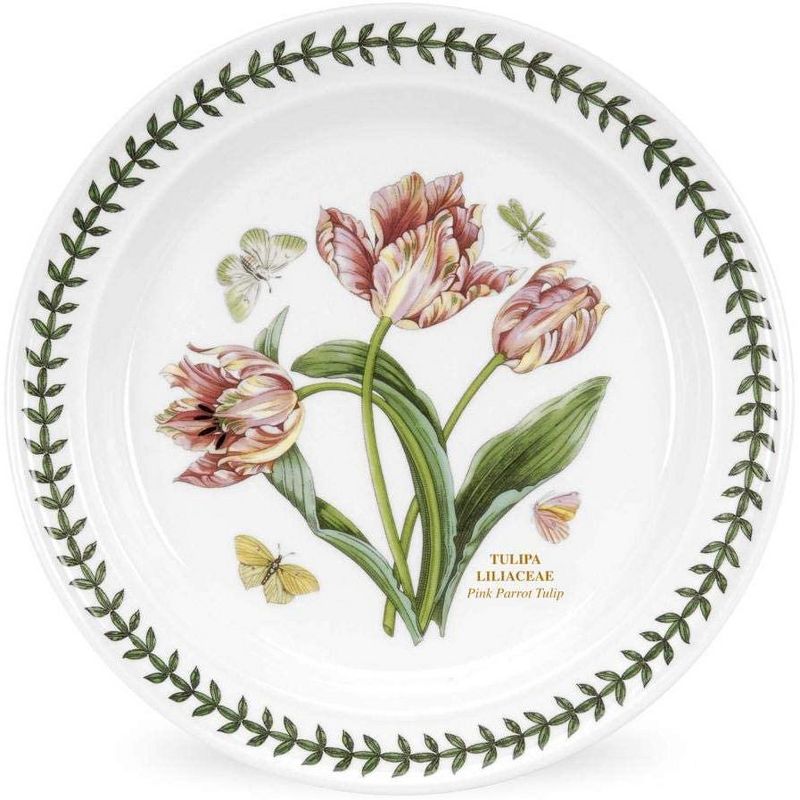 Portmeirion Botanic Garden Salad Plates, Set of 6, Made in England - Assorted Floral Motifs,8.5 Inch, 3 of 7
