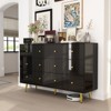 Famapy Sleek Dresser with 9 Drawers and Metal Handles - 3 of 4