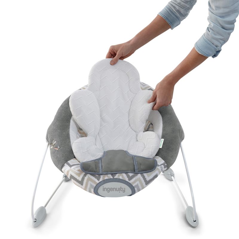Ingenuity SmartBounce Automatic Baby Bouncer Seat with Music &#38; Nature Sounds - Braden, 4 of 12