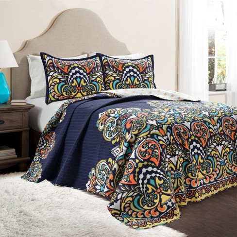 Royal Empire 3 Piece Quilt Set, Lush Decor