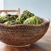 Plum & Post Burma Rattan Scalloped Edge Decorative Bowl - 3 of 4