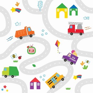 RoomMates CoComelon Road Map Kids' Peel and Stick Wallpaper - 1 of 4