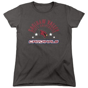 Women's Saginaw Valley State University Cardinals T-Shirt - 1 of 4
