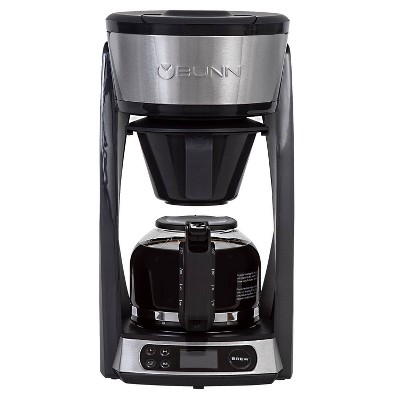 Photo 1 of BUNN Heat N&#39; Brew 10 Cup Programmable Coffee Maker - Black