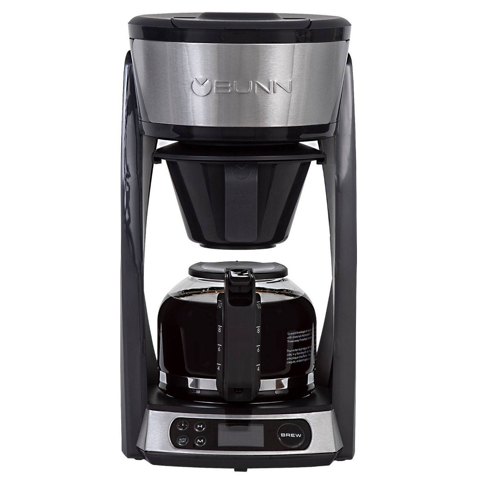 Photos - Coffee Maker BUNN Heat N' Brew 10 Cup Programmable  - Black