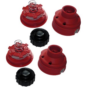 Homelite UT-21506 - UT-21907 (2 Pack) .080 Spool Assembly & Cap - 120151001-2PK - 1 of 3