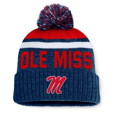 NCAA Ole Miss Rebels Knit Cuffed Pom Beanie