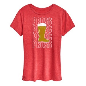Women's - Instant Message - Das Boot Prost Short Sleeve Graphic T-Shirt - 1 of 4