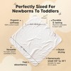 Lyra Muslin Baby Towels with Hoods for Newborn Girls, Boys, 100% Organic Cotton Soft Hooded Baby Bath Towels - 3 of 4
