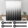 Ruso Weights Gradient Washable Fabric Shower Curtain - 2 of 4