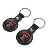 Keyscaper NCAA Big 12 Universities Insignia Black Airtag Holder 2-Pack - 2 of 4