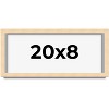 PosterPalooza | Panoramic Classic Modern Yellow Frame - UV Acrylic, Foam Board Backing, Hanging Hardware - 2 of 4