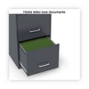 Alera Soho Vertical File Cabinet, 3 Drawers: Pencil/File/File, Letter, Charcoal, 14" x 18" x 26.9" - 3 of 4