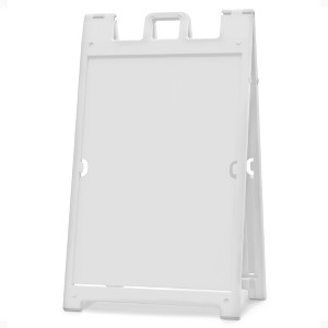Plasticade Deluxe Signicade Portable Folding Double Sided Sign Stand - 1 of 4