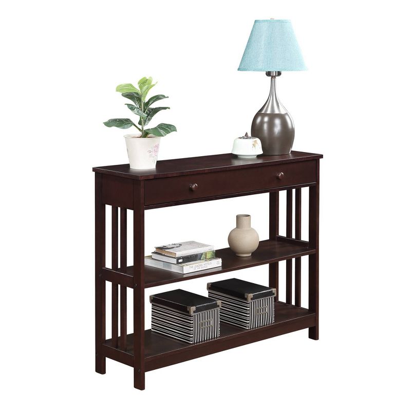 Mission 1 Drawer Console Table - Breighton Home, 4 of 9