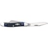 Case XX Rogers Corn Cob Jig Blue Bone Medium Stockman Pocket Knife with Spey Blade - 4 of 4