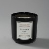 2-wick Black Glass Sweet Tobacco Lidded Jar Candle 12oz - The Collection By  Chesapeake Bay Candle : Target