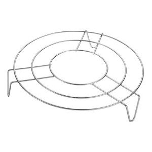 Unique Bargains Stainless Steel Round Cooking Racks for Roasting Baking - 1 of 4