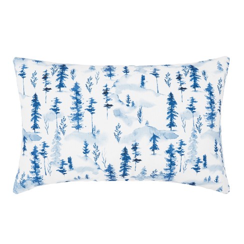 Snowy Trees Pillow by C&F Home