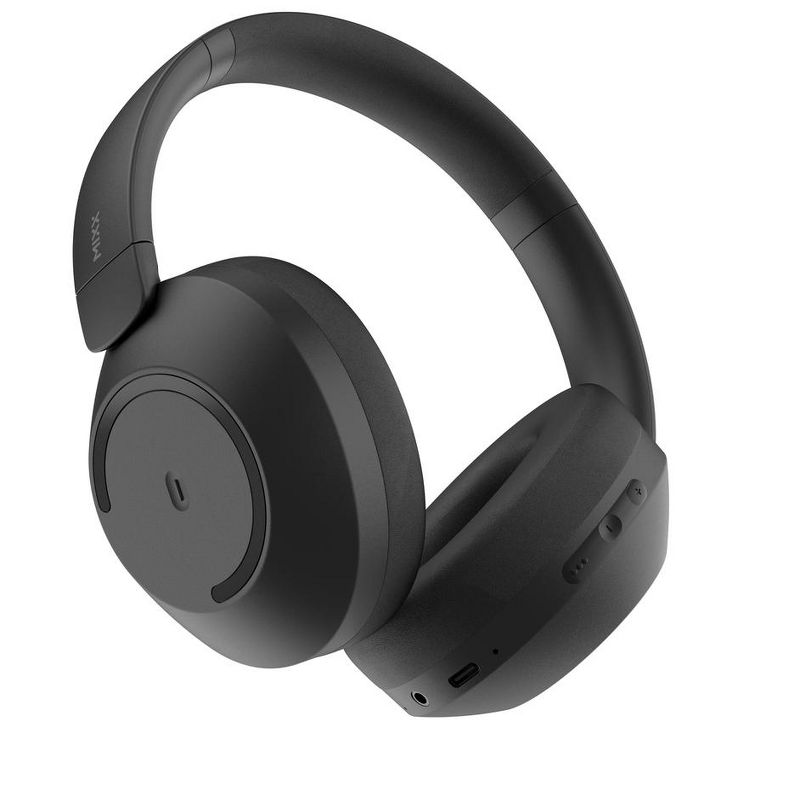 Mixx StreamQ C2 Over Ear Wireless Bluetooth Headphones USC2-BK-BK-020  Nice Black, 1 of 4