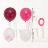 Unique Bargains Latex Party Balloons 10 -12" Round with Ribbon for Party Decorations - 2 of 4