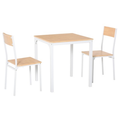 Small white table and chair online set