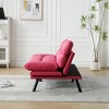 GDFStudio Harte Convertible Upholstered 70" Sleeper Loveseat - 4 of 4