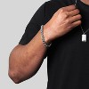 Crucible Men's Polished Box Chain Cuff Bracelet - 4 of 4
