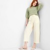 Women's Mid-Rise Barrel Leg Track Pants - Future Collective - image 3 of 3