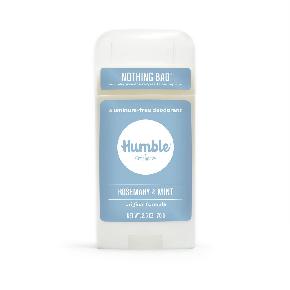 Humble Brands Original Formula Aluminum-Free Deodorant - Rosemary & Mint - 2.5oz