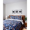 society6 Ana Rut Bre Fine Art Midnight Sky Elegance Brushed Cotton Duvet Set Blue - 3 of 4