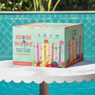 Mom Water Variety Pack - 12pk/355ml Cans