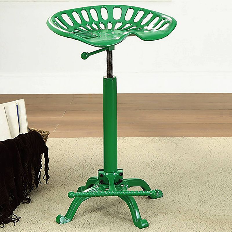 Adjustable Tractor Seat Stool Green - Carolina Chair and Table, 5 of 6