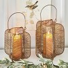 TAG Wells Outdoor/Indoor Lntrn Lg Antq Brass - 2 of 2