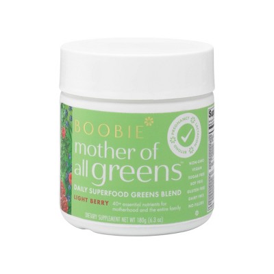 Boobie Mother of All Greens Supplement Powder - 30ct