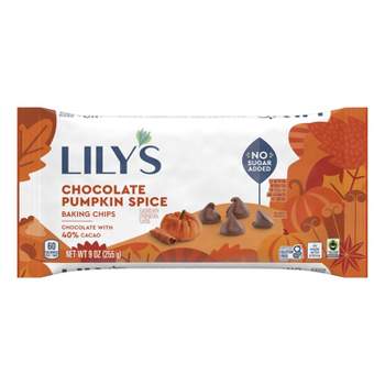 Lily's Chocolate Pumpkin Spice Baking Chips - 9oz