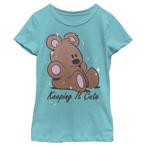 Girl's Garfield Keeping It Cute Pooky T-Shirt - 1 of 4