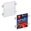 Azar Displays Clear Acrylic Window/Door Sign Holder Frame with Suction Cups 8.5''W x 11''H, 2-Pack - 2 of 4