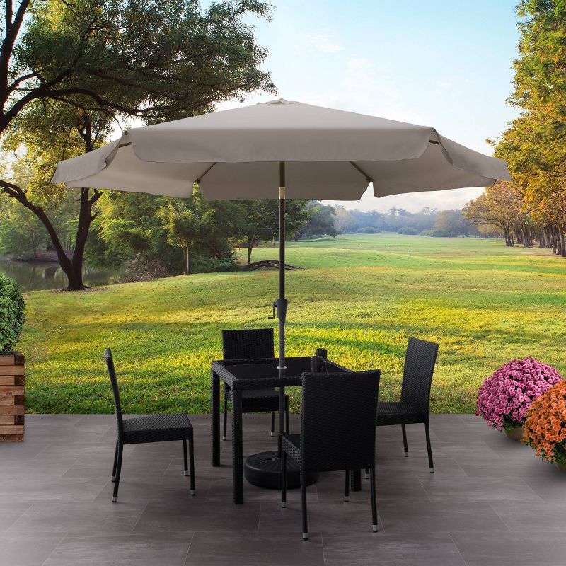 10' Tilting Market Patio Umbrella with Side Flaps - CorLiving, 2 of 8