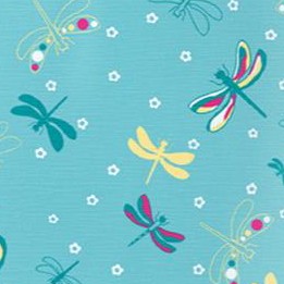 aqua mint dragonfly
