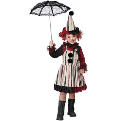 California Costumes Clever Lil' Clown Toddler Costume, Medium (3-4)