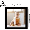 Americanflat 5 Pack of Picture Frames - Plexiglass Cover - 2 of 4