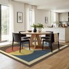 Abynow Medallion Diamond Faded Rustic Indoor Area Rug - 3 of 4