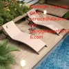 ALAULM Patio Chaise Lounge Set Outdoor Lounge Chair, Rattan Reclining Chair Adjustable Backrest, Pool Sunbathing Recliners with Folding Table - 4 of 4